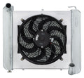Cold Case Radiators 61-62 Corvette Aluminum Performance Radiator 16 Inch Fan Kit Cold Case Radiators CHV711K