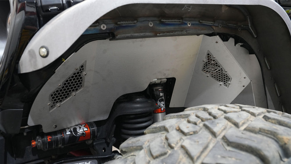 HIGH CLEARANCE FRONT INNER FENDERS FOR JEEP JL/JLU/JT FOR 40 TIRES