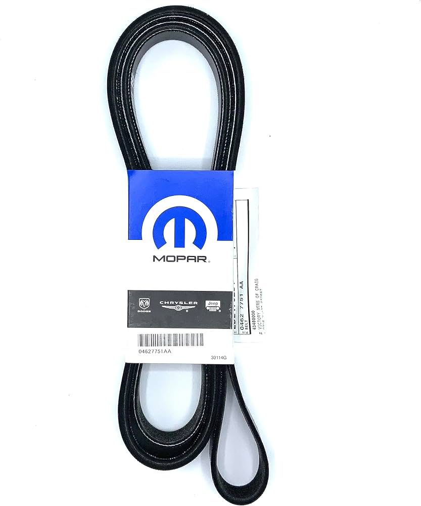 Mopar OE 13-18 Dodge Ram 6.7L Diesel Single Alternator AC Main Drive Serpentine Belt