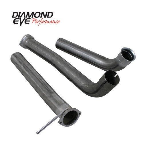 Exhaust System Kit 1999.5-2003.5 FORD 7.3L POWERSTROKE F250/F350 CAB/CHASSIS-4in. ALUMINIZED-PERFOR