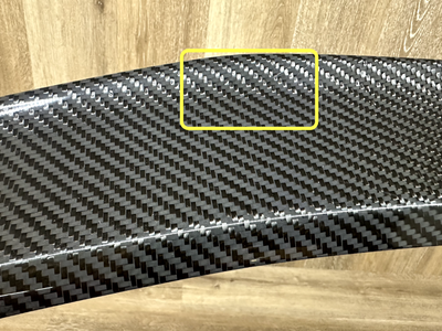 Genuine Acura 2023 Integra Carbon Fiber Tailgate Spoiler