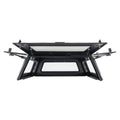 Overland Vehicle Systems Expedition - Truck Cap W Full Wing Doors Front and Rear Windows 3rd Brake Light