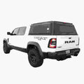 Overland Vehicle Systems Expedition - Truck Cap W Full Wing Doors Front and Rear Windows 3rd Brake Light