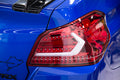 15C SUBARU WRX STI EVOLUTION TAIL LIGHTS CLEAR LENS RED BASE WHITE BAR