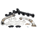 HIGHFLOW MANIFOLD AND UPPIPES KIT SILVERADO/SIERRA 6.6L LB7 BLACK