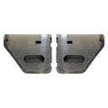 ALUMINUM REAR HALF DOORS FOR JEEP JL/JLU/JT