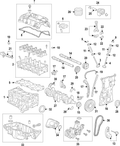 Genuine Honda 2017-2021 Civic Type-R FK8 Bare Cylinder Head Assembly