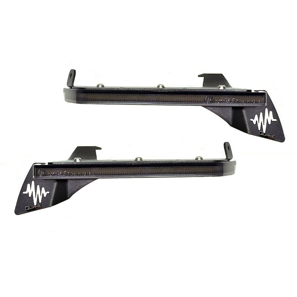 Jeep Wrangler JL / Gladiator JT Slim Smoked DRL Sport/Sport S Fender Chop Kit