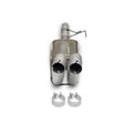 21C F150 2.7/3.5/5.0L FLOWFX CATBACK EXHAUST SYS DUAL 3IN TIP 409SS