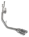 Cat-Back Exhaust System 14-20 Split Side Dual Exit 2.5 in Intermediate And 3 in Tail Pipe Street Pro Mufflers Hardware Incl Tip Incl Pypes Exhaust