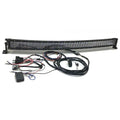 ~(12 lbs. 33X9X4)~ 32 Inch Curved LED RGB Light Bar Dual Row 180 Watt Spot Ultra Arc Accent Series Quad Lock/Interlock Quake LED
