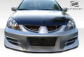 2004-2007 Mitsubishi Lancer Duraflex Walker Body Kit - 4 Piece - Includes Walker Front Bumper Cover (100575) Walker Rear Bumper Cover (100576) Walker Side Skirts Rocker Panels (100577)