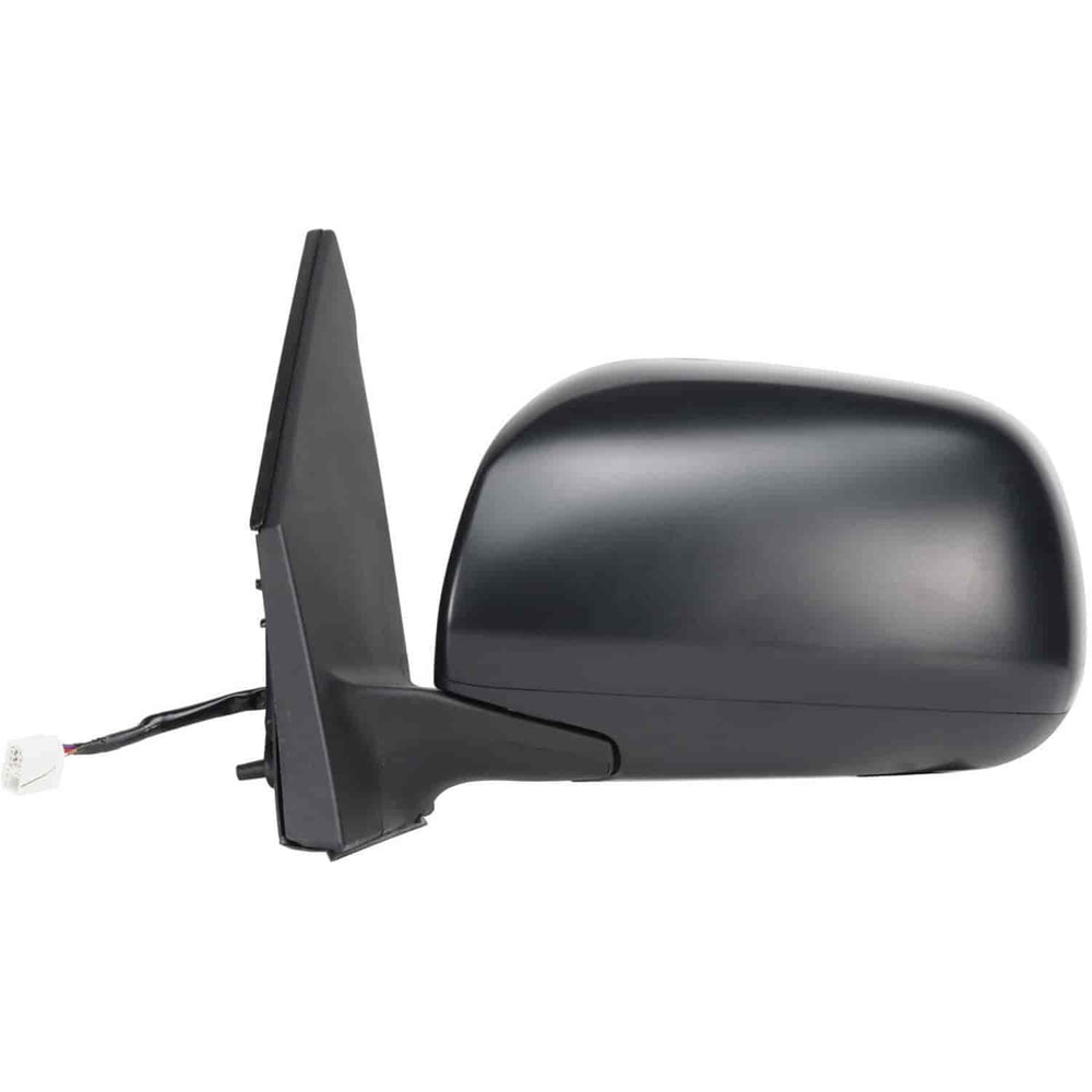 0608 TOYOTA RAV 4 LH POWER FOLDAWAY OE MIRROR TEXTURED BLACK PTM COVER