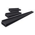 14C TRANSIT (EXCEPT ETRANSIT) NO DRILL CONNECT RUNNING BOARDS ROB SIDE STEPS ALUMINUM BLACK