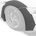 2008-2013 BMW M3 E92 E93 Duraflex Circuit Wide Body Front Fender Flares - 4 Piece
