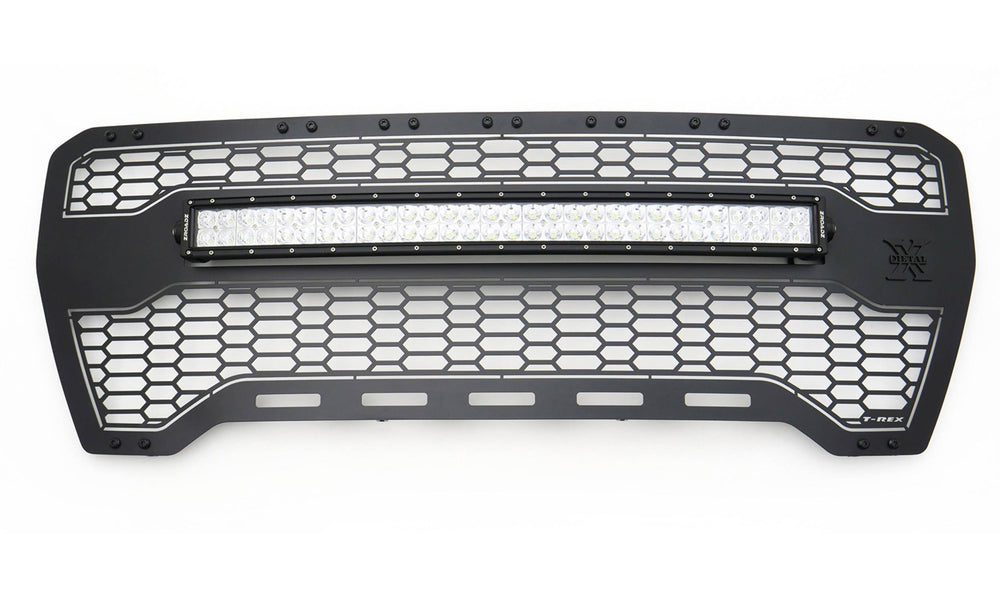 1921 SIERRA 1500 LASER TORCH GRILLE BLACK MILD STEEL 1PC INSERT