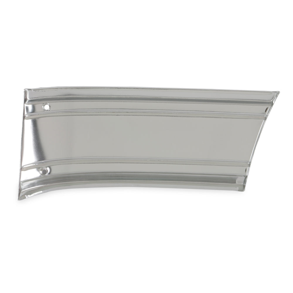 69-72 FENDER MOLDING, LWR FRT RH-BK