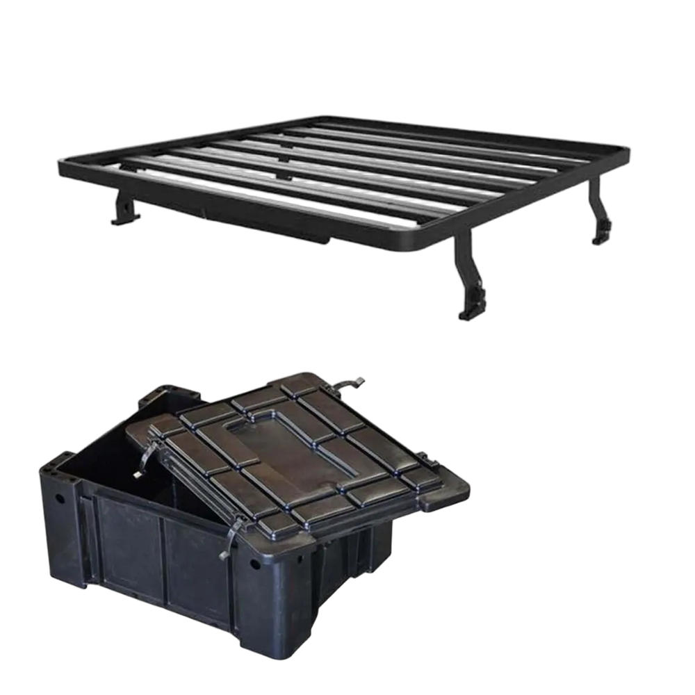 ~(59 lbs. 64X18X6)~ Toyota Land Cruiser 80 Slimline II 1/2 Roof Rack Kit / Tall