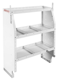 ADJUSTABLE 3 SHELF UNIT 36 IN X 44 IN X 131/2 IN