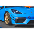 Front bumper canards