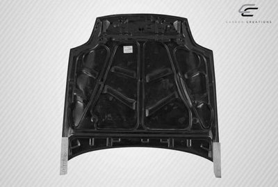 1997-2001 Honda Prelude Carbon Creations OEM Look Hood - 1 Piece