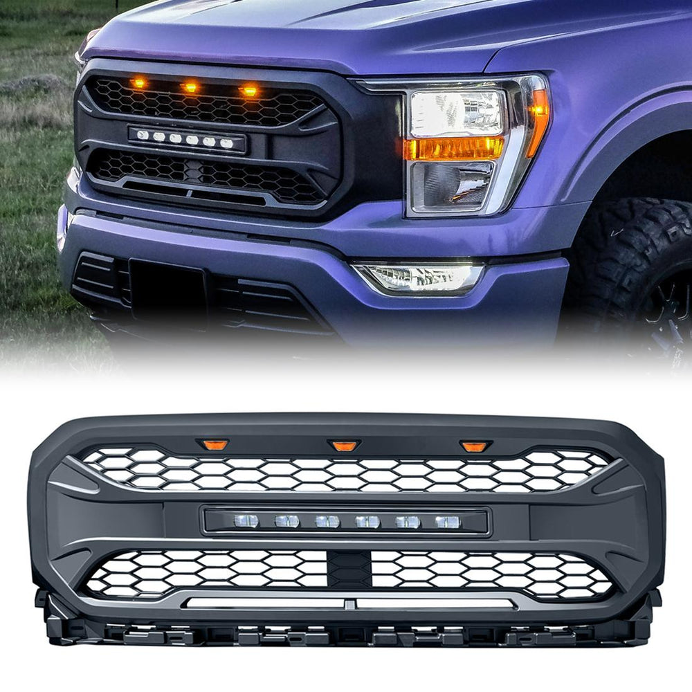 ARMOR GRILLE WITH LED OFF-ROAD LIGH