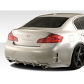 2007-2013 Infiniti G Sedan G25 G35 G37 Duraflex Elite Rear Bumper Cover - 1 Piece