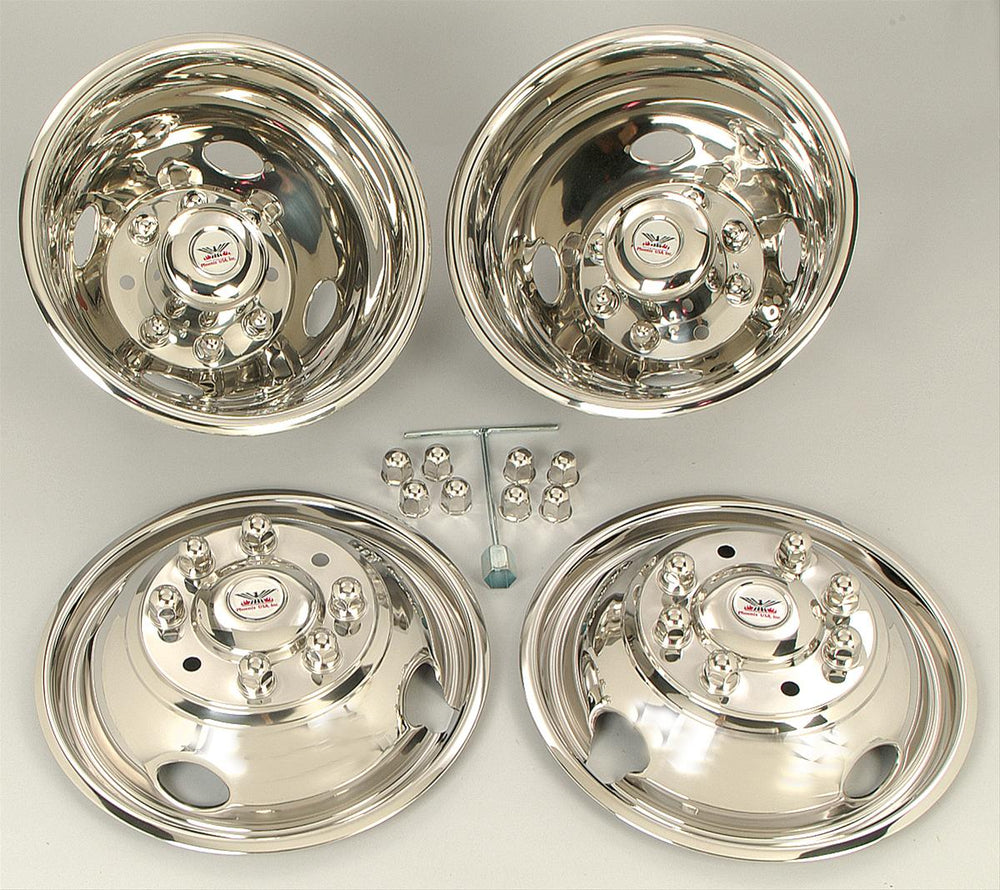 9902 FORD F350 DUAL WHEEL 16IN 8LUG 4HH DOTLINER SIMULATOR REAR SET