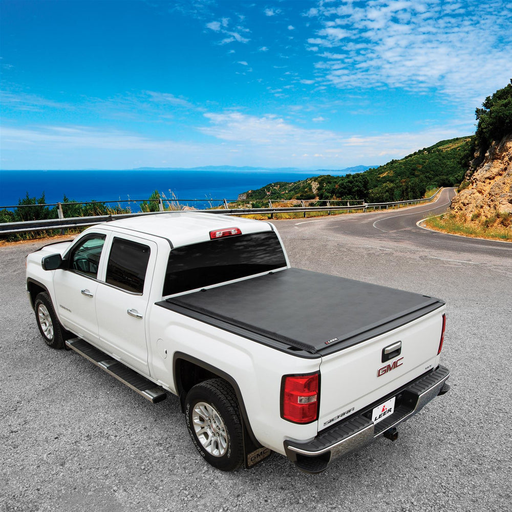 LEER 2019+ GMC Silverado/Sierra SR250 66GS19 6Ft6In Tonneau Cover - Rolling Full Size Standard Bed