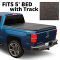 LEER 2016+ Toyota Tacoma LATITUDE 52TC16 5Ft2In w/ Track Tonneau Cover - Folding Compact Short Bed