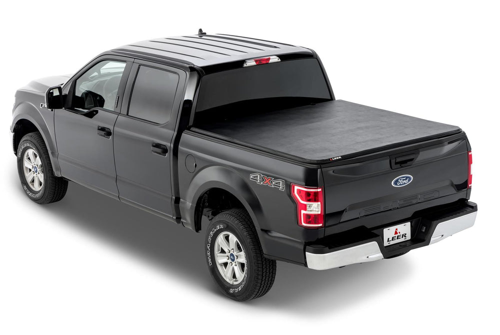 LEER 2019+ GMC Silverado/Sierra AC LATITUDE 6Ft6In Tonneau Cover - Folding Full Size Standard Bed