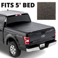 LEER 2019+ Ford Ranger LATITUDE 4AFR19 4Ft10In Tonneau Cover - Folding Compact Short Bed