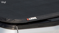 LEER 2019+ GMC Silverado/Sierra AC LATITUDE 6Ft6In Tonneau Cover - Folding Full Size Standard Bed
