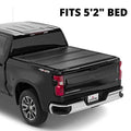 LEER 2015+ GM Colorado/Canyon HF350M 5Ft 2In Tonneau Cover - Folding Compact Short Bed