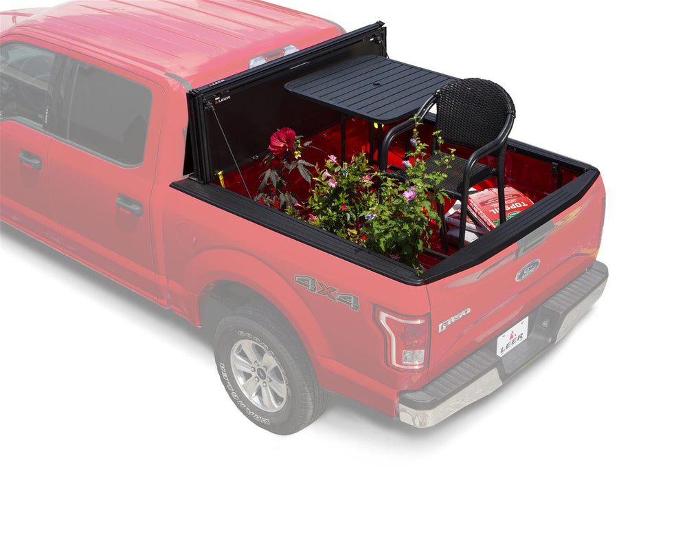 LEER 2016+ Toyota Tacoma HF350M 6Ft 2In Tonneau Cover - Folding Compact Standard Bed