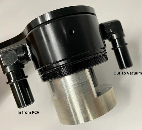 UPR 15-21 Hellcat Catch Can/One Way Breather - Black 5050-148-1
