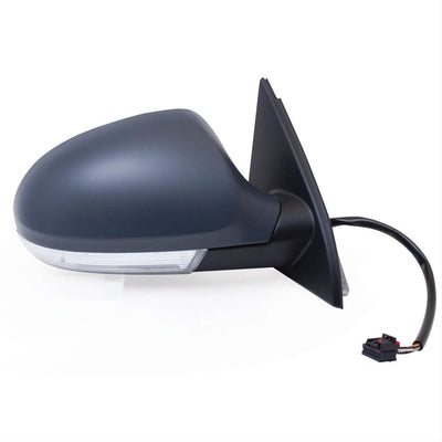 0610 VOLKSWAGON PASSAT RH HEATED POWER FLDWY OE MIRROR BLACK PTM COVER W/SIGNAL