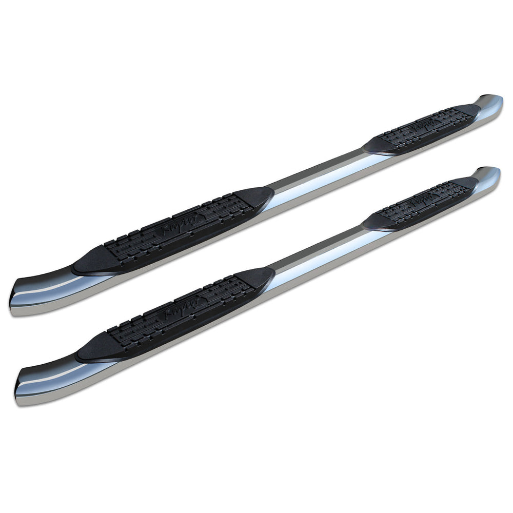 4" CURVED SS OVAL STEP BARS