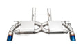 Megan Toyota Supra 20 (3.0) Dual Exit CBS Exhaust System Rear Blue Tips (sell with MR-CBS-TS20-0E-M)