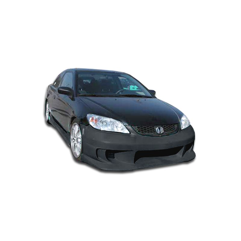 2004-2005 Honda Civic Duraflex TS-1 Front Bumper Cover - 1 Piece