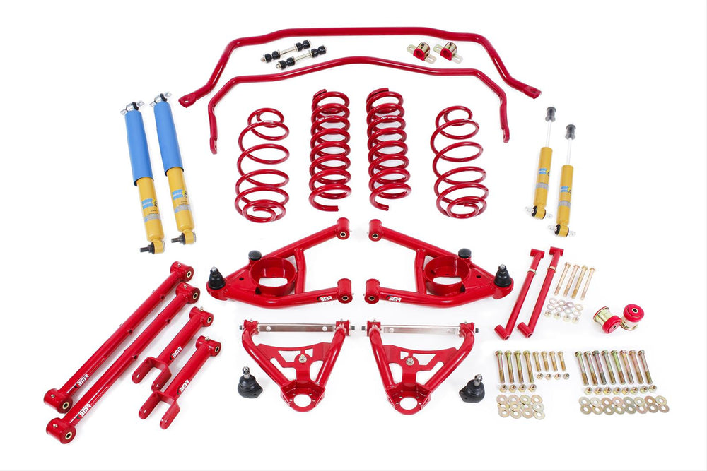 BMR 68-72 A-Body Level 2 Handling Performance Package w/ Bilstein Shocks - Red