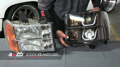0305 NISSAN 350Z PROJECTOR HALO CHROME CLEAR (CCFL) HEADLIGHTS