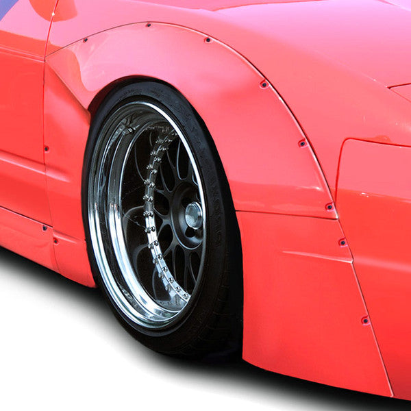 1989-1994 Nissan 240SX S13 Duraflex RBS V3 50mm Front Fender Flares -4 Piece