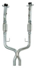 ~(35 lbs. 38X24X7)~ 05-10 Mustang Xpipe with Catalytic Converters