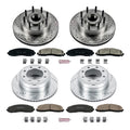 Power Stop 2012 Ford F-250 Super Duty Front & Rear Z23 Evolution Sport Brake Kit