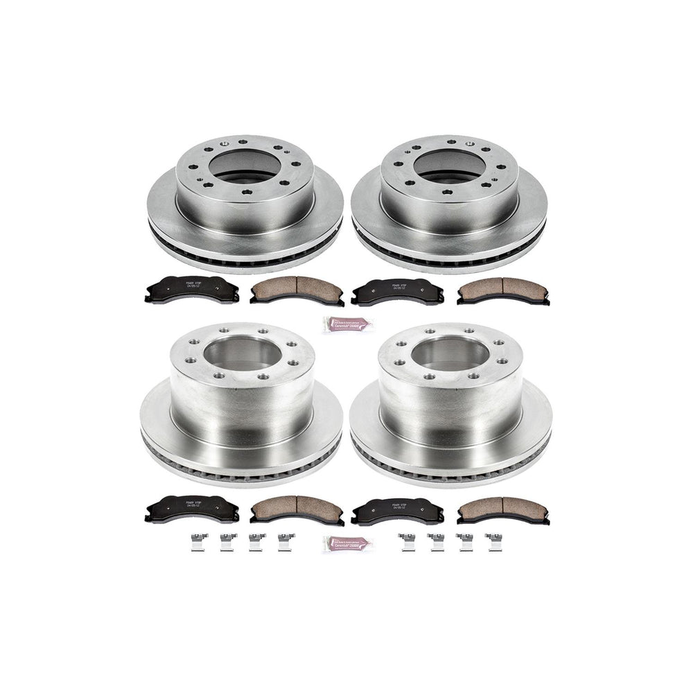 Power Stop 2011 Chevrolet Silverado 3500 HD Front & Rear Autospecialty Brake Kit