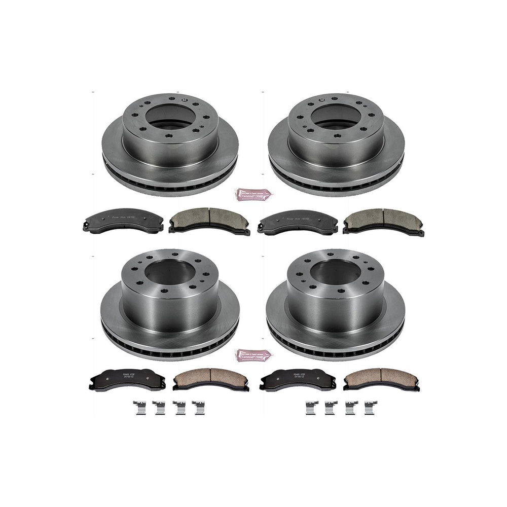 Power Stop 12-14 Chevrolet Silverado 2500 HD Front & Rear Autospecialty Brake Kit