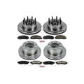 Power Stop 2012 Ford F-350 Super Duty Front & Rear Autospecialty Brake Kit