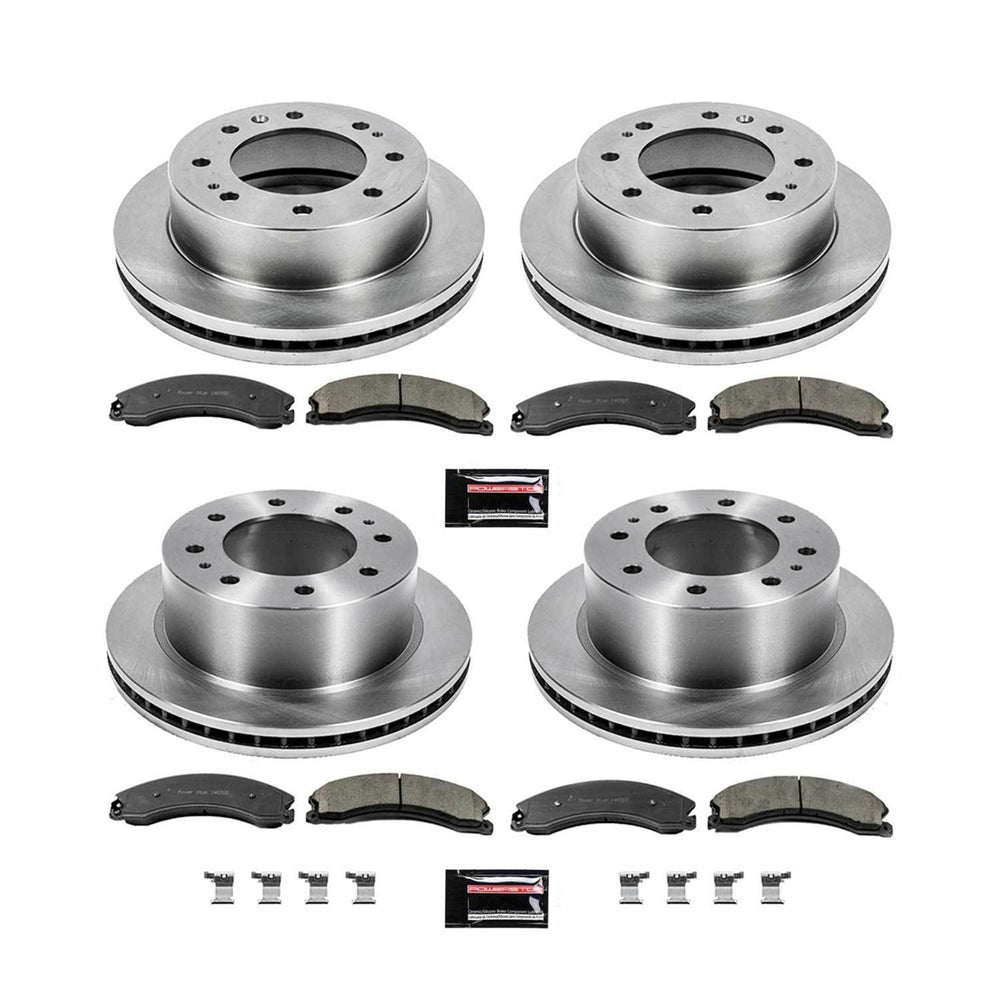 Power Stop 15-19 Chevrolet Silverado 2500 HD Front & Rear Autospecialty Brake Kit