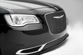 1518 CHRYSLER 300 BILLET GRILLE MAIN OVERLAY 1PC BLACK BARS W/POLISHED FACE